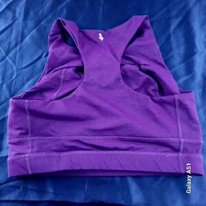 NWOT 1x Torrid Activewear purple sports bra
